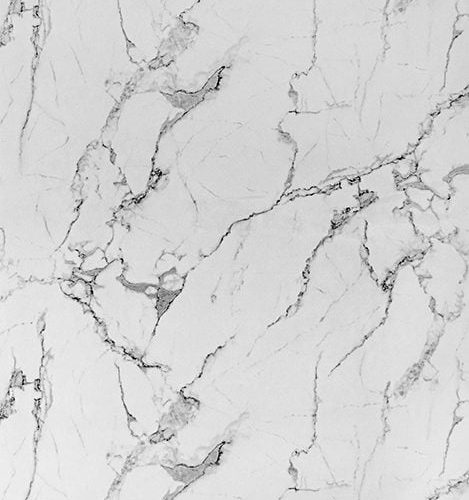 Painel PVC efeito mármore alto brilho branco Bianco Carrara