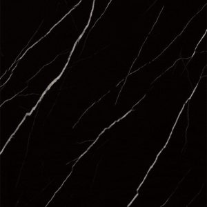Painel PVC efeito mármore Carrara preto